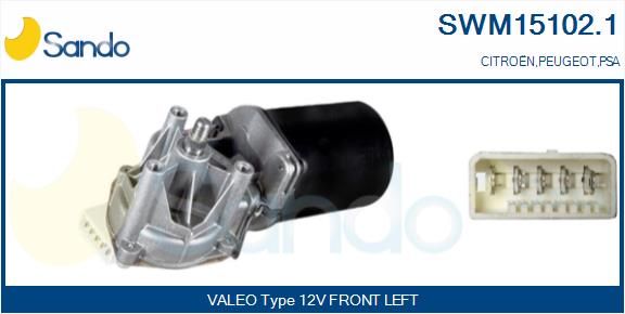 SANDO Stikla tīrītāju motors SWM15102.1