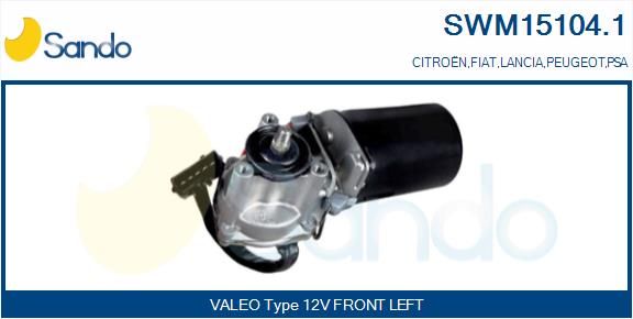 SANDO Stikla tīrītāju motors SWM15104.1