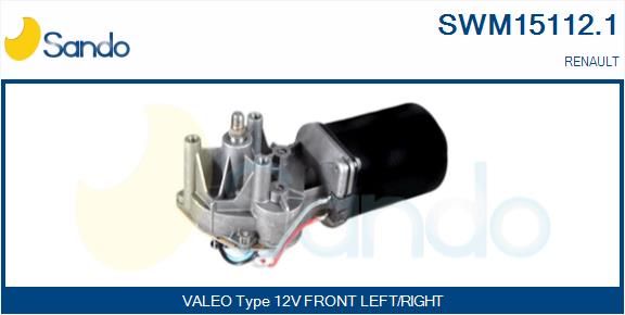 SANDO Stikla tīrītāju motors SWM15112.1