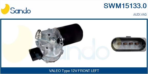 SANDO Двигатель стеклоочистителя SWM15133.0