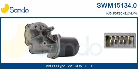 SANDO Stikla tīrītāju motors SWM15134.0