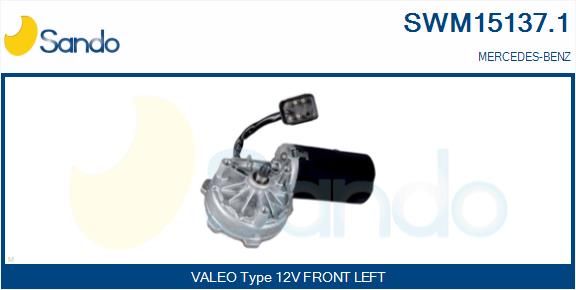 SANDO Stikla tīrītāju motors SWM15137.1