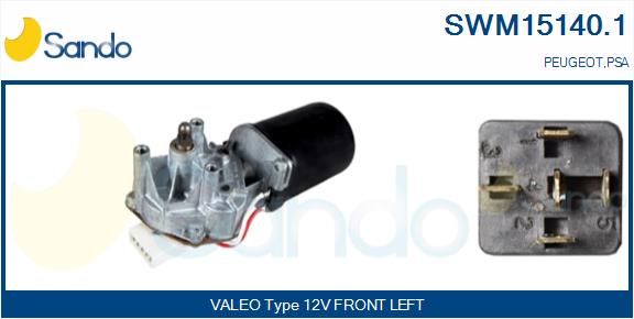 SANDO Stikla tīrītāju motors SWM15140.1