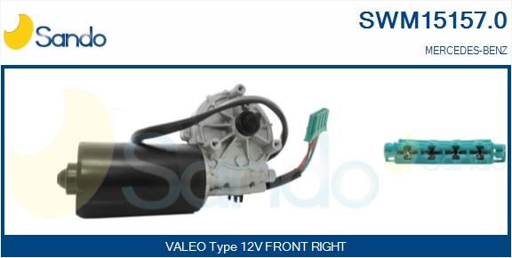 SANDO Stikla tīrītāju motors SWM15157.0