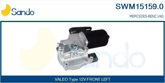 SANDO Двигатель стеклоочистителя SWM15159.0