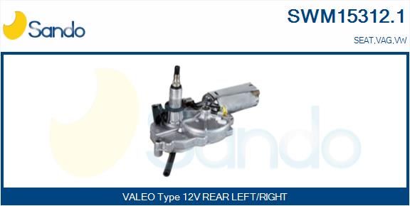 SANDO Stikla tīrītāju motors SWM15312.1