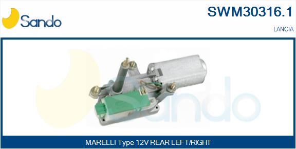 SANDO Stikla tīrītāju motors SWM30316.1