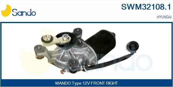 SANDO Двигатель стеклоочистителя SWM32108.1