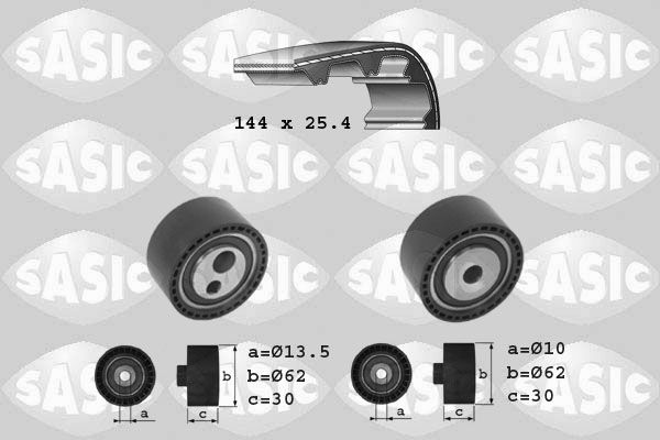 SASIC Zobsiksnas komplekts 1750027