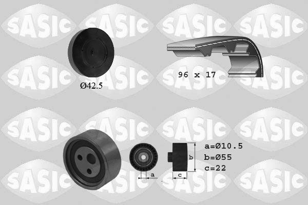 SASIC Zobsiksnas komplekts 1754003