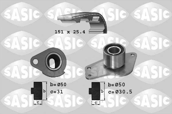 SASIC Zobsiksnas komplekts 1754013