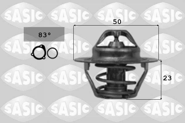 SASIC Термостат, охлаждающая жидкость 3304002