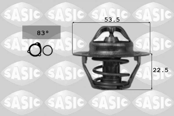 SASIC Termostats, Dzesēšanas šķidrums 3304003