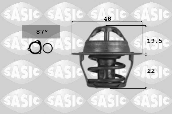 SASIC Termostats, Dzesēšanas šķidrums 3306012