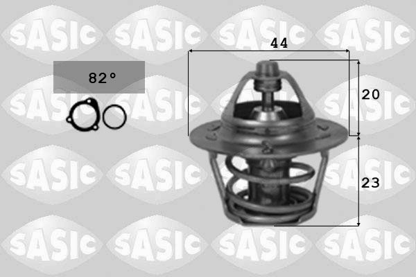 SASIC Termostats, Dzesēšanas šķidrums 3306013