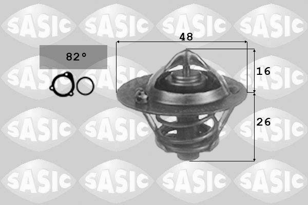 SASIC Термостат, охлаждающая жидкость 3306025