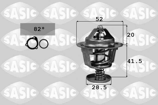 SASIC Termostats, Dzesēšanas šķidrums 3306033