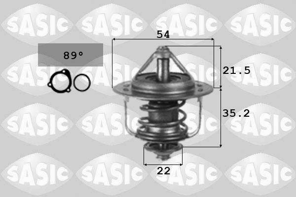 SASIC Termostats, Dzesēšanas šķidrums 3306045