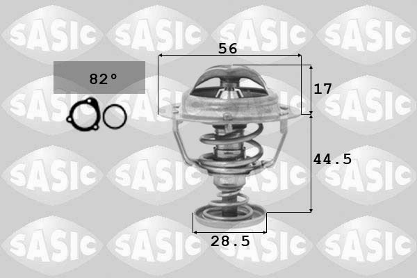 SASIC Termostats, Dzesēšanas šķidrums 3306063