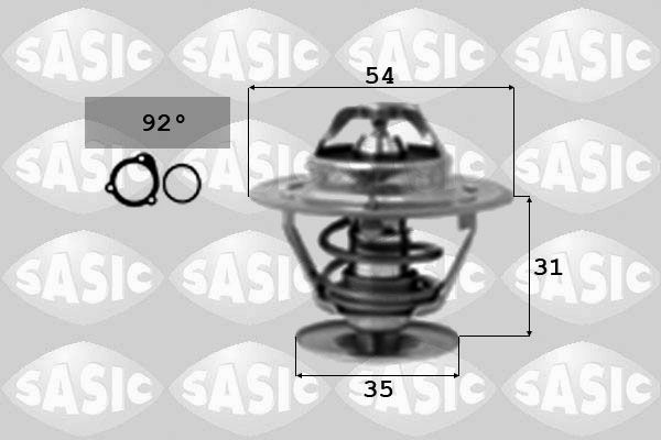 SASIC Termostats, Dzesēšanas šķidrums 3306067