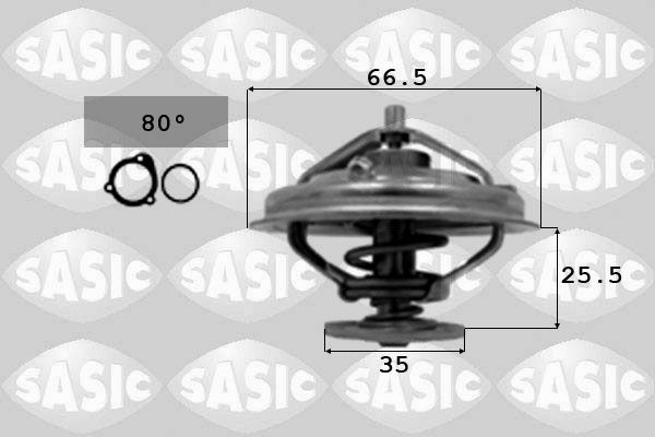 SASIC Термостат, охлаждающая жидкость 3306070