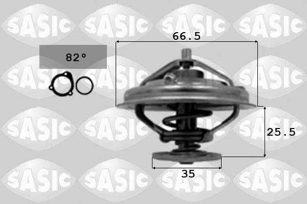 SASIC Termostats, Dzesēšanas šķidrums 3306074