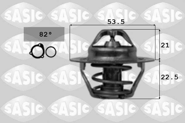 SASIC Termostats, Dzesēšanas šķidrums 3371301