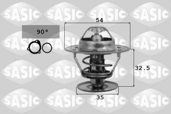 SASIC Termostats, Dzesēšanas šķidrums 4000374