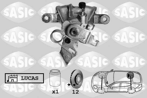 SASIC Bremžu suports 6500045