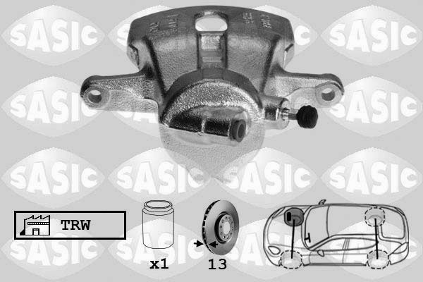 SASIC Bremžu suports 6500047