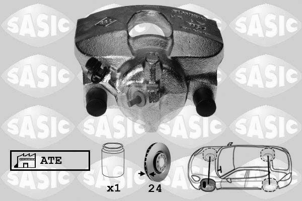 SASIC Тормозной суппорт 6504012