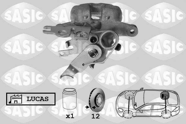 SASIC Тормозной суппорт 6506133