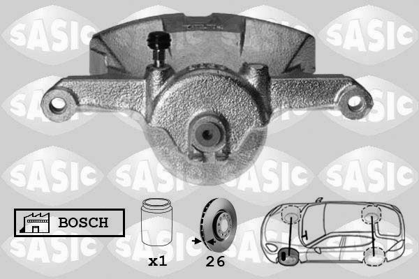 SASIC Тормозной суппорт 6506180