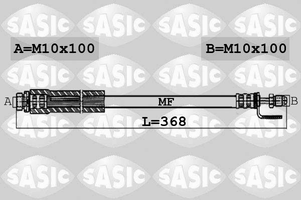 SASIC Тормозной шланг 6606080
