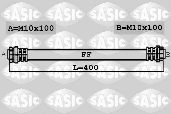 SASIC Тормозной шланг 6606181