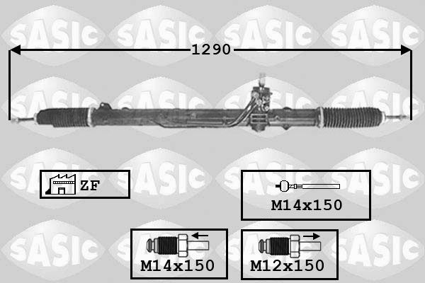 SASIC Рулевой механизм 7006009