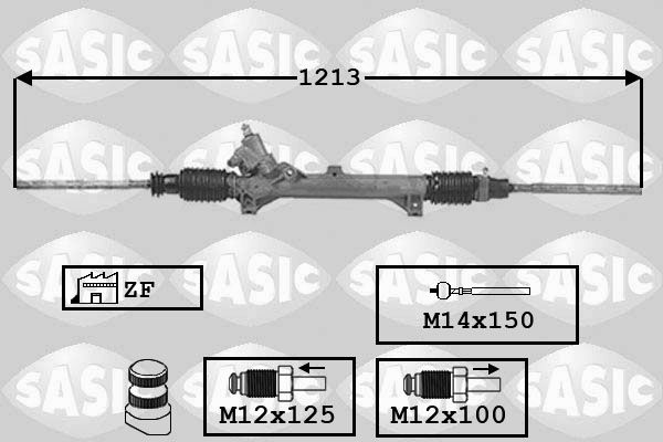 SASIC Stūres mehānisms 7006033