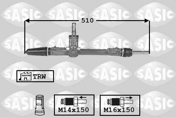SASIC Stūres mehānisms 7006037