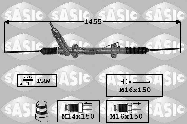 SASIC Stūres mehānisms 7006050