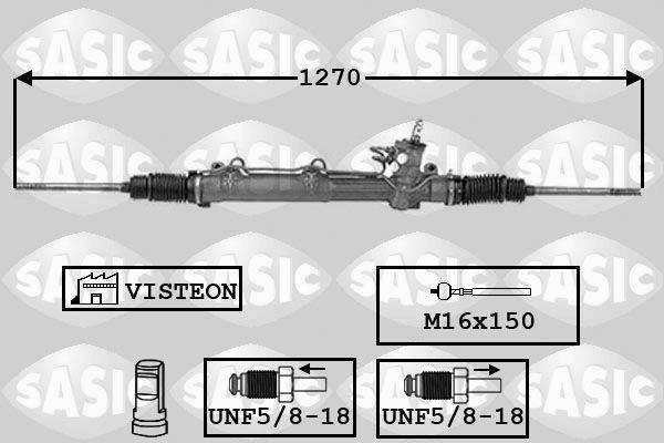 SASIC Stūres mehānisms 7006064