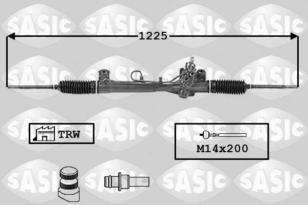 SASIC Stūres mehānisms 7006065