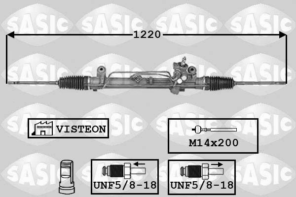 SASIC Рулевой механизм 7006068