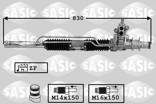 SASIC Stūres mehānisms 7006072