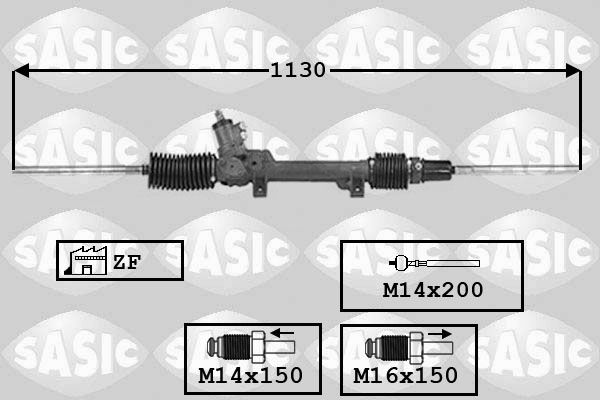 SASIC Stūres mehānisms 7006083