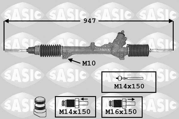 SASIC Stūres mehānisms 7006084