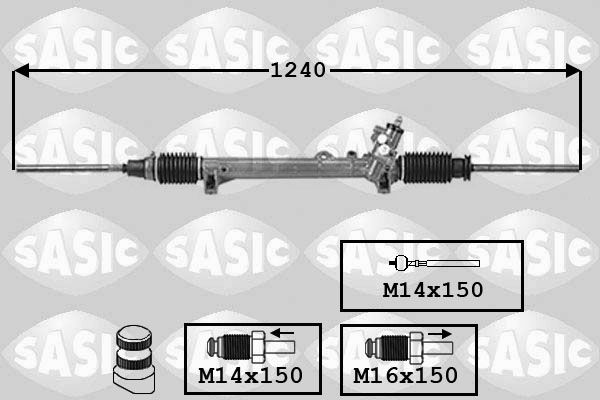 SASIC Stūres mehānisms 7006088