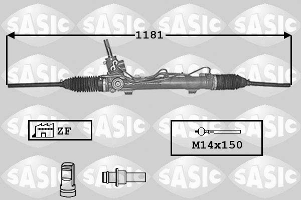 SASIC Stūres mehānisms 7006095