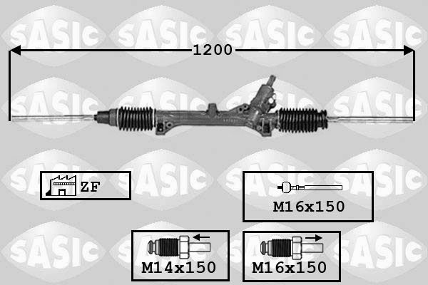 SASIC Рулевой механизм 7006098