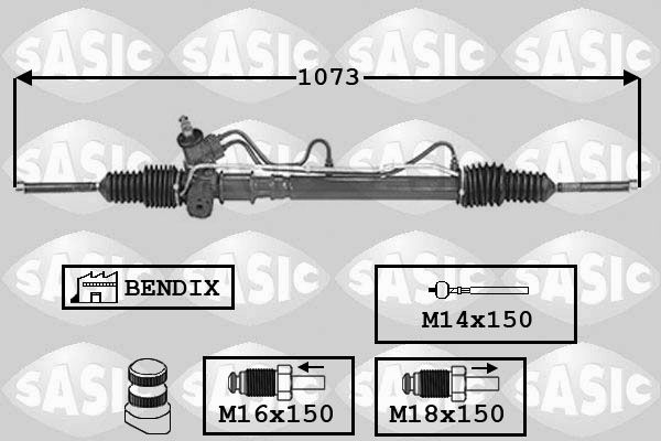 SASIC Stūres mehānisms 7006113