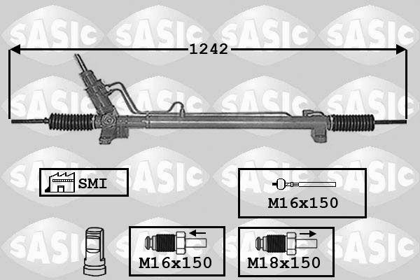 SASIC Рулевой механизм 7006130